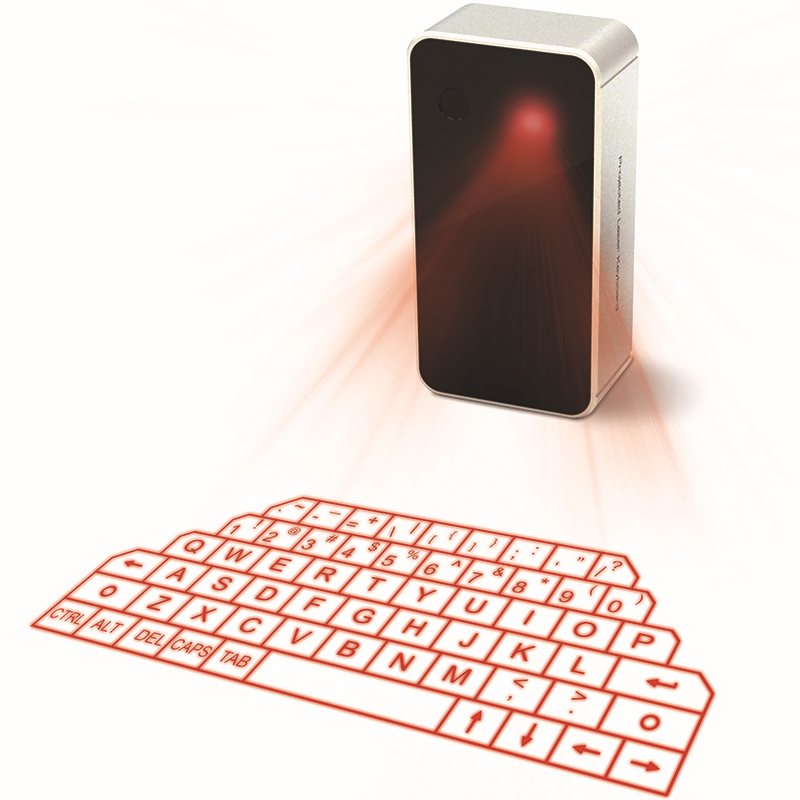 Virtual Laser Projection Wireless Bluetooth Keyboard Mini Mouse and Speaker for PC Tablet Laptop iPhone Virtual Laser Projection Wireless Bluetooth Keyboard Mini Mouse and Speaker for PC Tablet Laptop iPhone