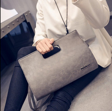 2016 New arrive fashion shoulder bag handbags vintage frosted hand the bill of lading Contracted style bag free shipping