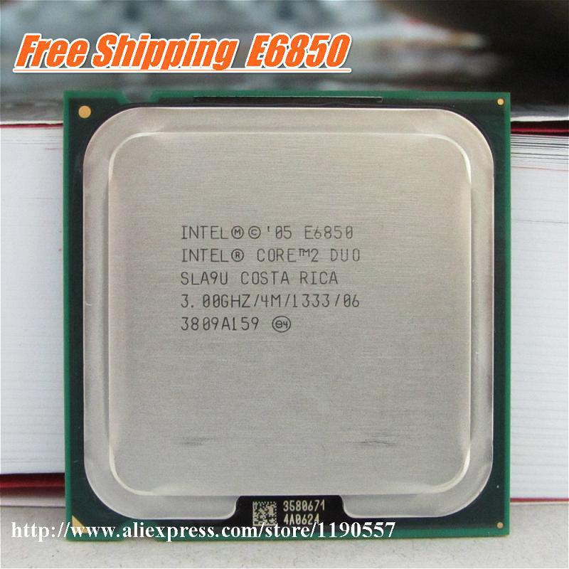   Intel 2 Duo E6850  ( 3.0  / 4  / 1333  )  LGA775 CPU +  