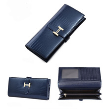 Free shipping Elegant Women s Leather Purse High quality Alligator Handbags New Clutch Famous Evening Bag