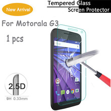 9H 0.3mm 2.5D Preminum Tempered Glass Screen Protector for Motorola Moto G3 Moto G Gen 3