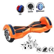 Ship From USA or China 8” Hoverboard Electric Two Wheel Self Balance Scooters Bluetooth Hover Boards Unlicycle with remote/bag