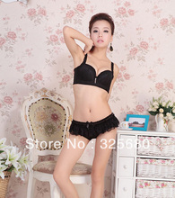 Free shipping Transparent gauze cute sexy female underwear low waist underwear large size multi layered lace