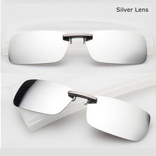 High quality 1PC Polarized Clip On Sunglasses Sun Glasses Driving Night Vision Lens Anti UVA Anti