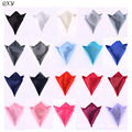 Men s Retro silver tie banquet wedding dress fashion casual tie suit pocket square to shoot