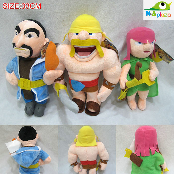 clash of clans soft toys