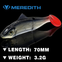 20pcs/SET 7CM 3.6G fishing fish soft lure soft bait free shipping