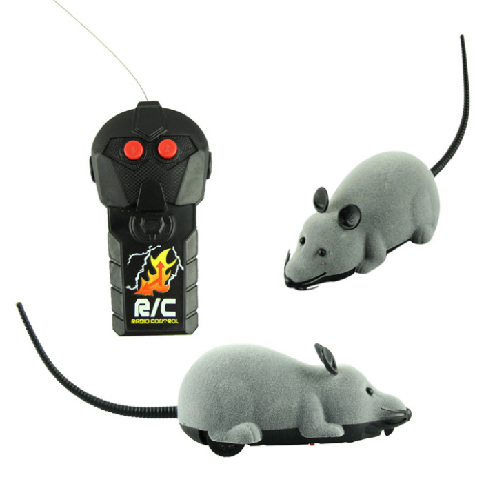 Hot Selling Simulation Plush Remote controlled Mouse Mice Toy Kids Boys Toys Gift free shipping TH83
