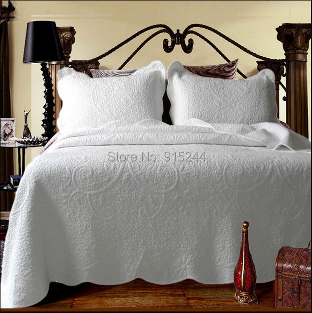 ... bed cover 3pcs bedding set brownblack luxury quilt king size 235*270cm