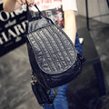 Trendy Washable Leather Knitting Small Bag Women Fashion Casual Backpack Multi purpose Bag Crossbody Bag Cheap