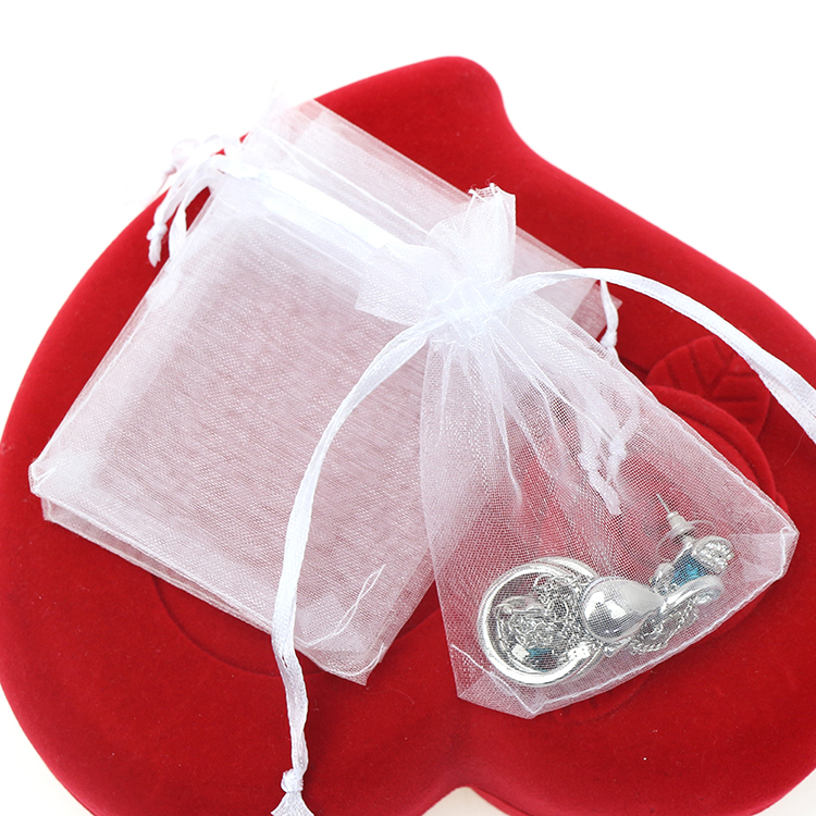 7x9cm Organza Bags Small Drawstring Pouches Promotional Gifts Bags