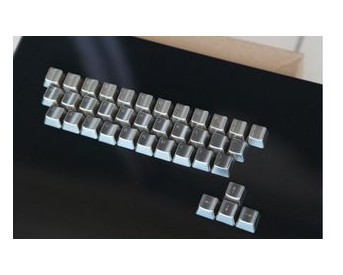 Mechanical Gaming Keyboard Keycaps  Metal Silver Mechanical Gaming Keyboard Keycaps 37 Keys  2 LOL Dota 2