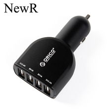 Brand New 5V 2.4A/1A USB 4 Port Car Cigarette Lighter Socket Car Charger Adapter for Apple iPhone 6 Plus 5 5S Charger