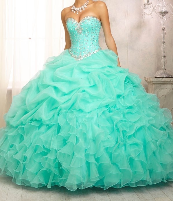 Popular Mint Green Quinceanera DressesBuy Cheap Mint Green Quinceanera