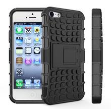 Coque For iphone 5 Case Shockproof Rubber Hard Plastic Shell Covers For Apple iPhone 5s Case With Holder Stand Phone Fundas !