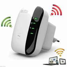 300Mbps EU Plug Wireless N 802.11N/B/G WPS WiFi Repeater Network for AP Router Range Signal Expander Booster Extend Amplifier