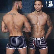 Cheap Wholesale Fashion Brand Mens Stripe Cotton Medium Boxer Penis Sexy Funny Men’s Underwear Hombre Boxer Shorts