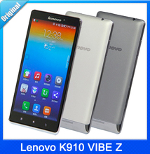Original Lenovo K910 Vibe Z Mobile Phone 5 5 IPS Quad core Snadragon 800 CPU 2GB