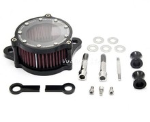 CNC Air Cleaner Intake Filter For Harley Davidson Sportster 883 1200 2004 2005 2006 2007 2008 2009 2010 2011 2012 2013 2014
