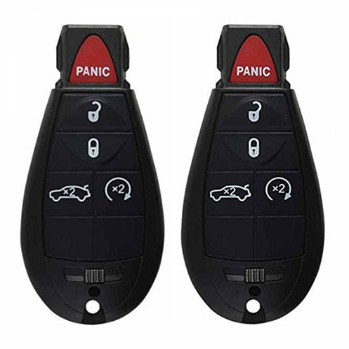  FOB KEY CASE SHELL FOR DODGE Challenger Charger CHRYSLER 300 Magnum