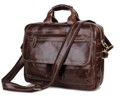 New Men's Business Bags Crazy Horse Leather Briefcase Fashion