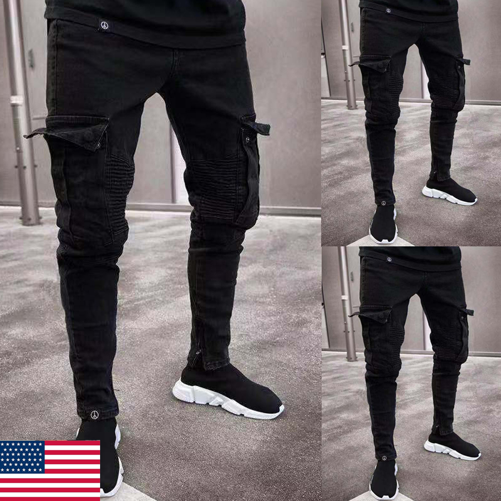 skinny jeans cargo pants