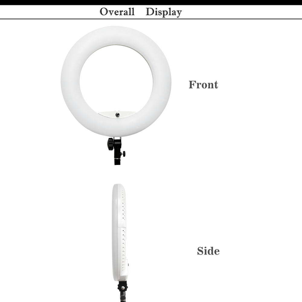 Description Picture 5 of itemYidoblo FD-480II 18" photography Studio Dimmable LED Ring lamp 480 LEDS Video Light Lamp Photographic Lighting + stand (2M)+ bag