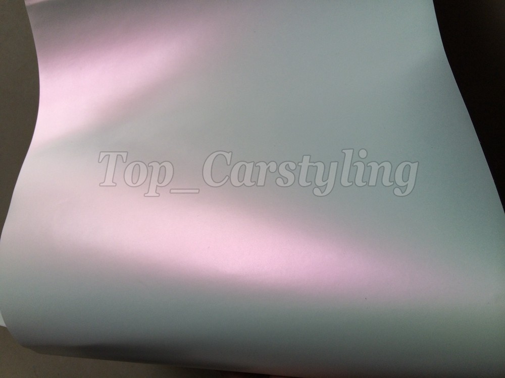 Pearlescent Matte white pink shiny Pearl matt Film Car wrap vinyl Foil  APA ARLON PEARL SATIN (7)