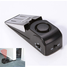 High Quality Newest Portable Security Door Stop Alarm Home Office Traveling Safety Wedge 125dB