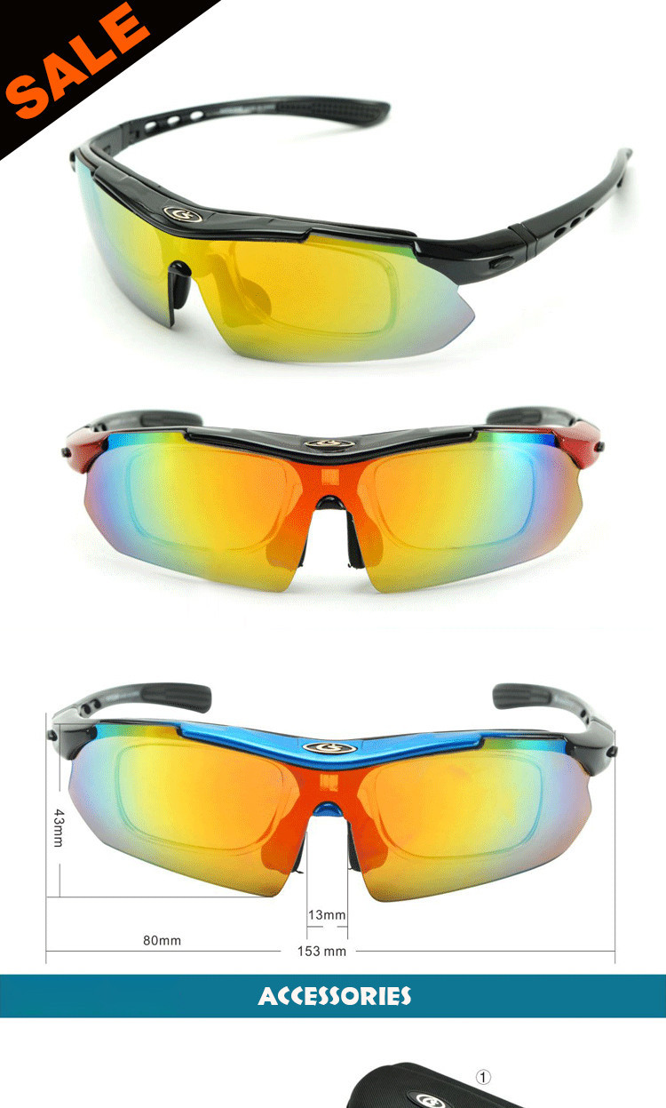 Best Sports Cycling Eyewear Professional Men Women UV400 Polarized