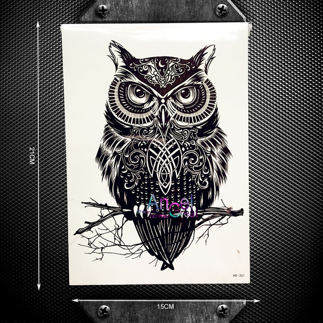 Wise Owl Tattoo Removal | aliexpress com compre moda preto wise owl designs Wise Owl Tattoo Removal | aliexpress com compre moda preto wise owl designs