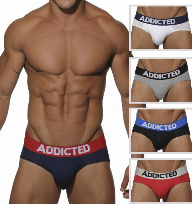 Plus size XL L M Brand ES ADDICTED Mens Underwear Briefs andrew