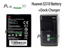 Huawei G510 батарея 1700 мАч HB4W1 для Huawei T8951 U8951d Y210C C8951 C8813 C8813D Y210 Y210C G520 + док зарядное устройство