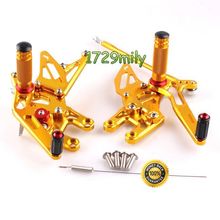 Adjustable Foot Rests For Kawasaki ZX 10R 2004 2005 zx10r Brand New Motorcycle parts Rear Set