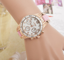 Moda de cerámica relojes mujeres reloj de señora vestido en estilo casual 2015 nuevo reloj de pulsera relojes de cuarzo mujeres de