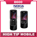 Unlocked Original Nokia 8600 Luna Mobile cell phone english russian keyboard language Singapore post Free shipping