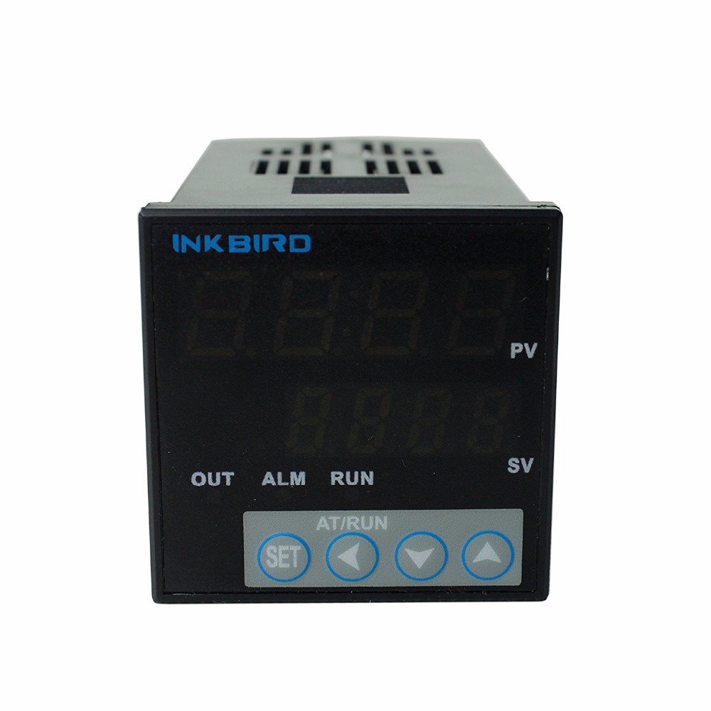 25DA SSR ITC-106VH+K Tipo di Termocoppia+40A SSR Sonda con Sensore Termico PT100 40A SSR Inkbird 100-240V ITC-106VH Digitale PID Termostato Regolatore di Temperatura per la Produzione di Birra K Tipo di Termocoppia