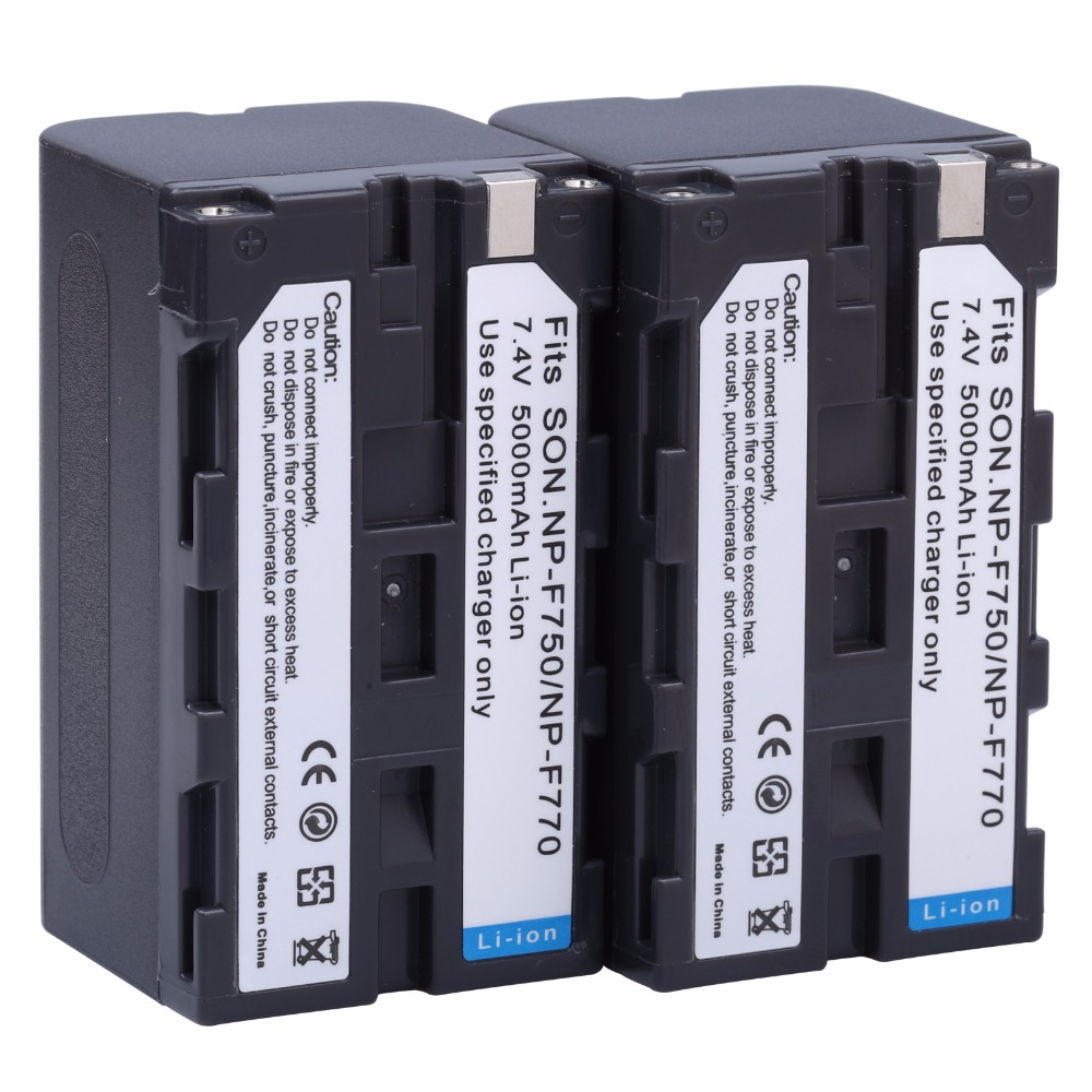 Batería 6000mAh Para SONY NP-F950 NP-F970 F330 F530 F550 F570 F750
