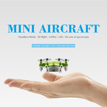 New Mini Drone 4CH 2.4G 360 Degree Roll Pocket Drone LED Plane Model Toys RC 6-Axis Aircraft Quadcopter Children Toys