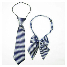 2016 Trendy Polyester Yarn Tie Neck Tie For Children Classic Striped Pattern Tie Cravat Brand Popular Apparel Tie For Girls&Boys