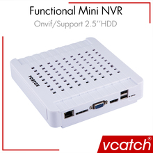 Vcatch Newly 4ch/8ch Functional Mini 720P/1080P Network HD Video Recorder NVR for IP Camera System Support 2.5inch HDD 3G Wifi