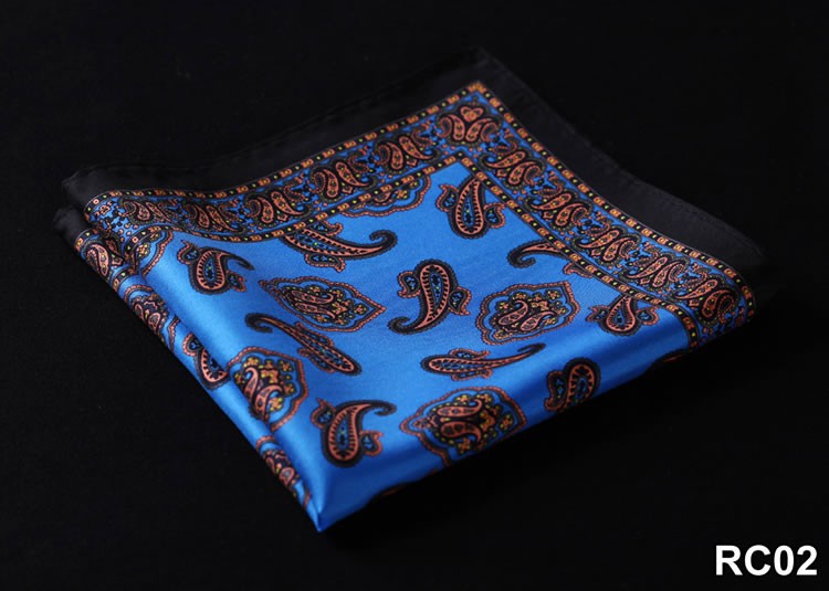 RC02 HN27B Blue Black Paisley 35cm