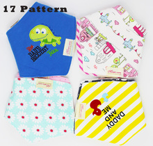 3 Pcs Lot 100 Cotton Baby Bibs Boys Girls Towel Bandanas Chiscarf Idren Cravat Infant Saliva