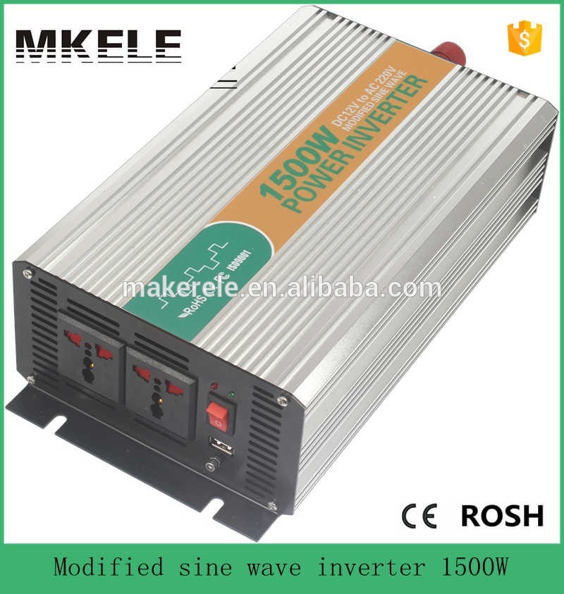 MKM1500-122G modified sine wave tronic power inverter 12v 220v 1500w inverter spare parts for home application made in china