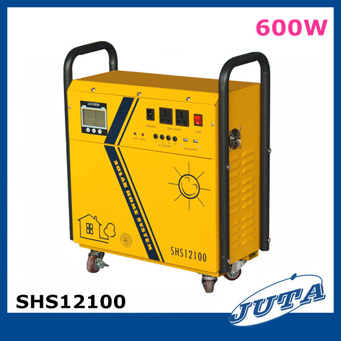 220V Solar Power System Price Generator for AC Home with 600W inverter 
