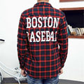 2016 Kanye west Men HBA Hip hop Long sleeved Shirt hood by air boston Red green