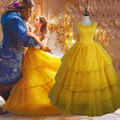 Ainiel Cosplay 2017 New Movie Beauty and the Beast Costume Princess Belle Cosplay Dress CS380319
