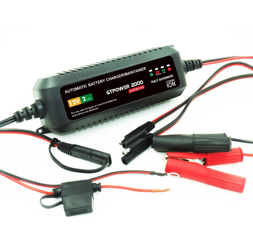 12V 2AMP Automatic Battery Charger