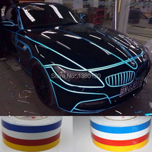 1.0CM x 1Meter DIY 3M Reflective Sticker Automobile luminous strip car & motorcycle Decoration Decals Vinyl Sticker