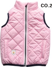 TOK TIK brand kids spring autumn warm vest kids boys vests for girls zipper waistcoat children